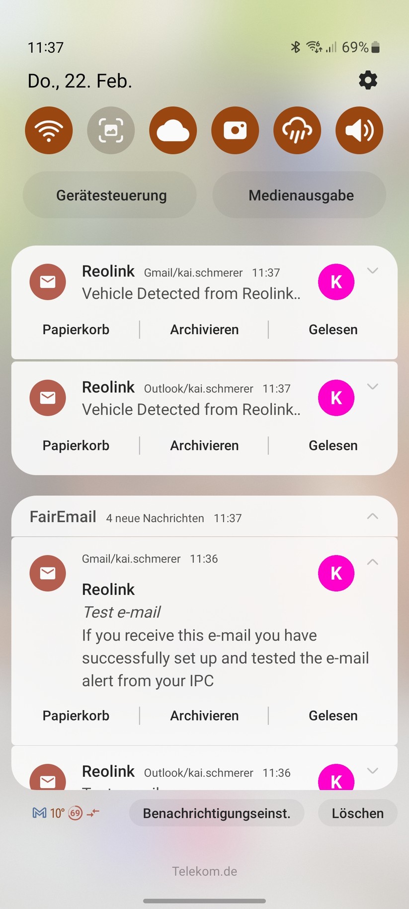 Reolink Duo 3 PoE: Bewegungsspur, Testaufnahmen, Zoom, Stitching
