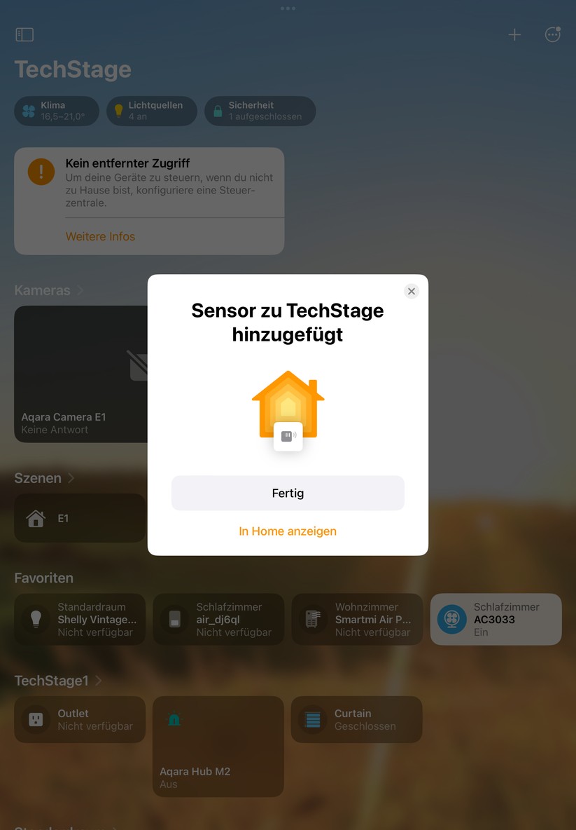 Der Meross-Sensor MS100F für Temperatur und Luftfeuchte steht für Automatisierungen in der Meross-App in Kombination mit anderen Produkten des Herstellers zur Verfügung, etwa Luftbefeuchter oder smarte Thermostate. Außerdem können Anwender ihn auch für smarte Szenarien unter Apple Home, Samsung Smartthings und Home Assistant verwenden.