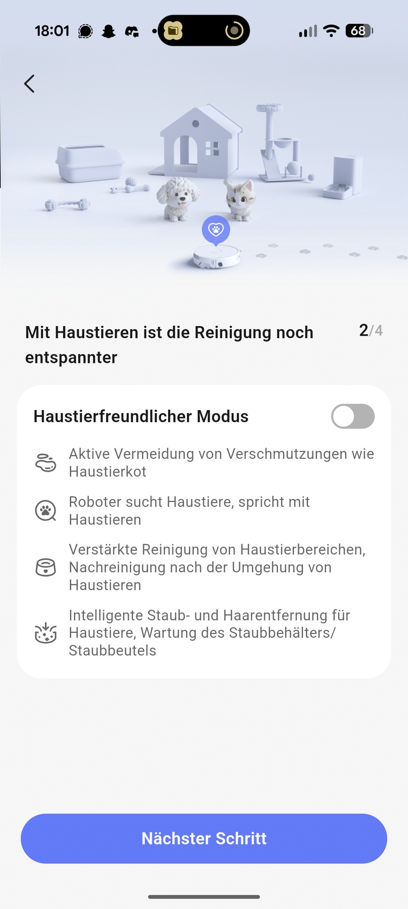 Narwal Freo 20 – App & Einrichtung