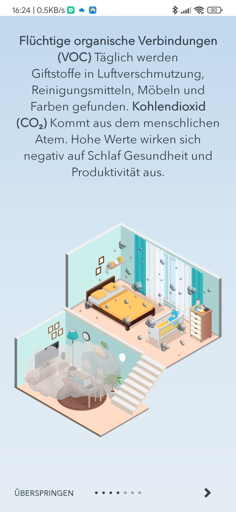Airthings View Plus: App