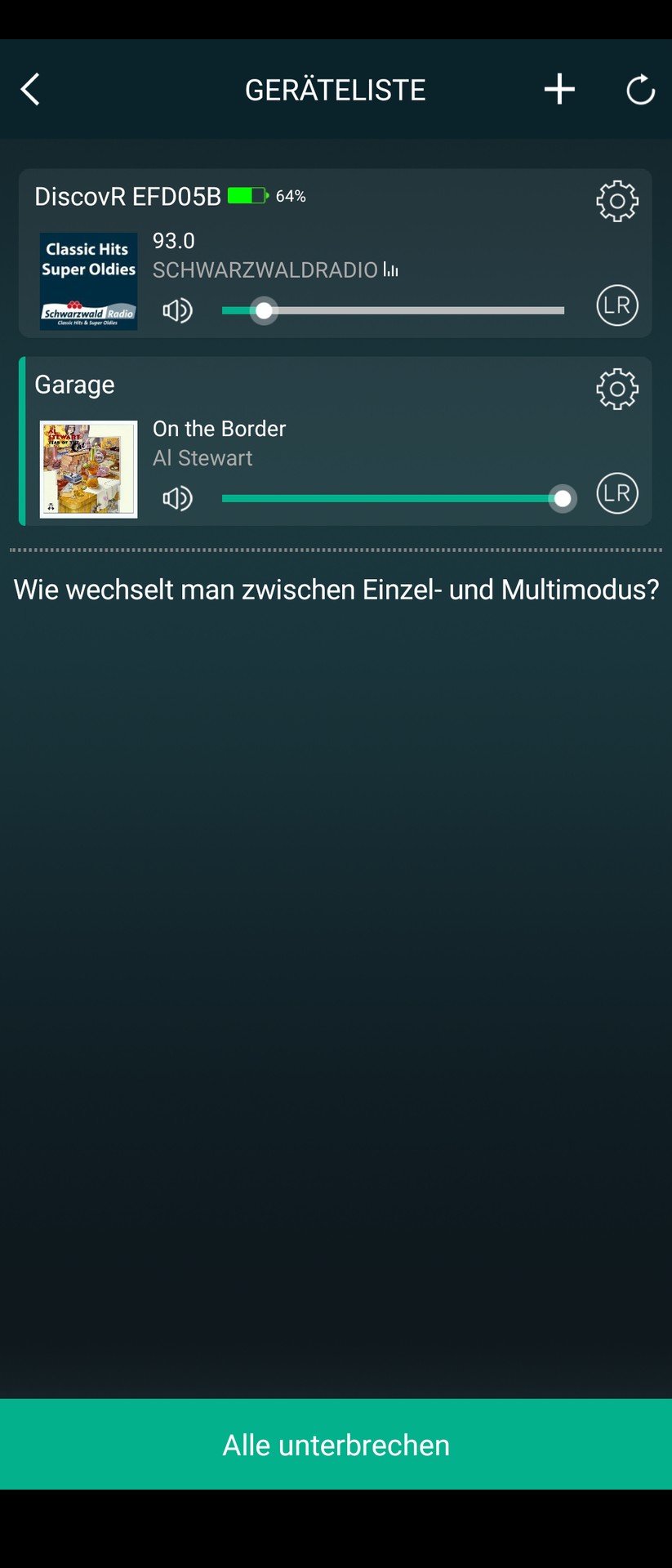 Muzo -App für Auvisio ZX-1645