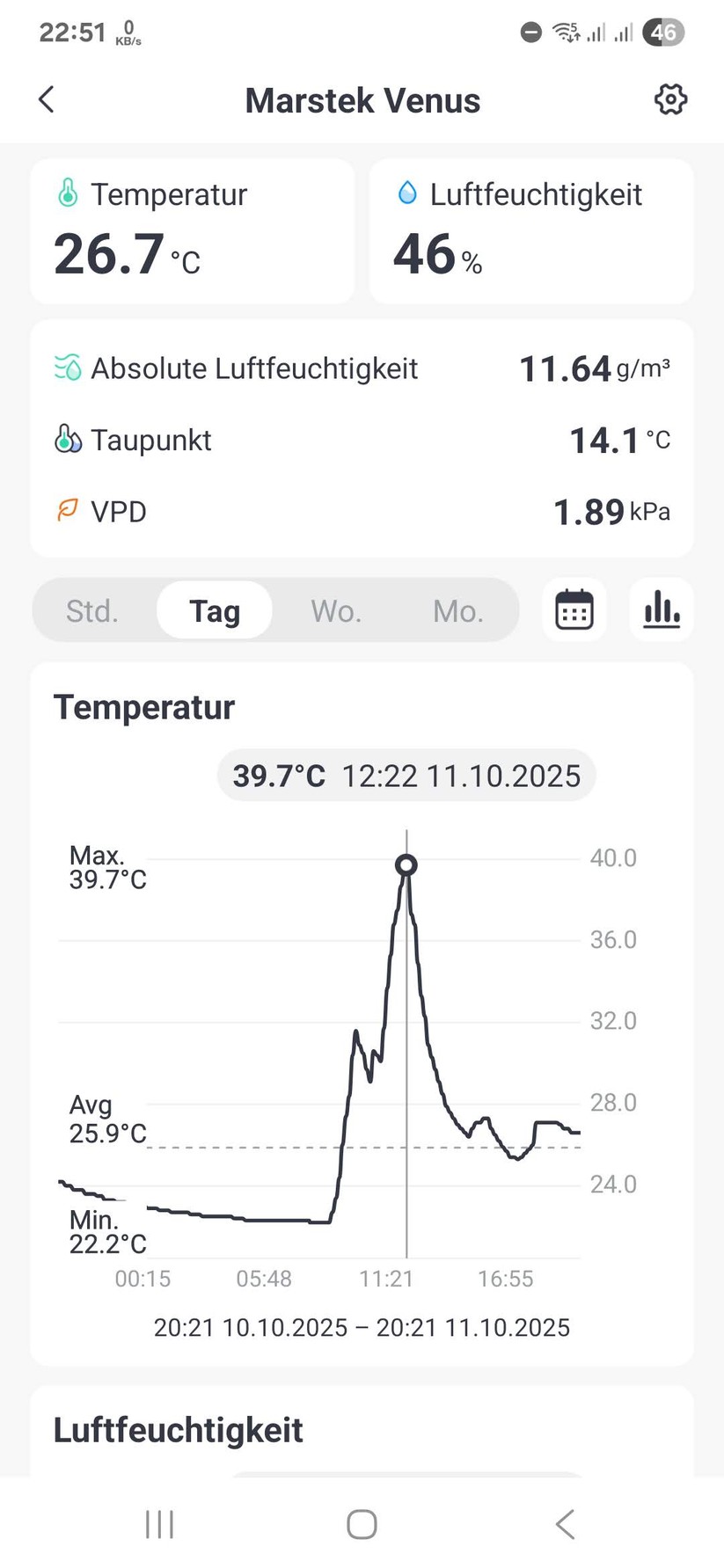 Die Marstek-App bietet Grundfunktionen für den Venus E 3.0. Aber den Einsatz von mehreren Stromspeichern deckt sie derzeit bisher nicht ab.