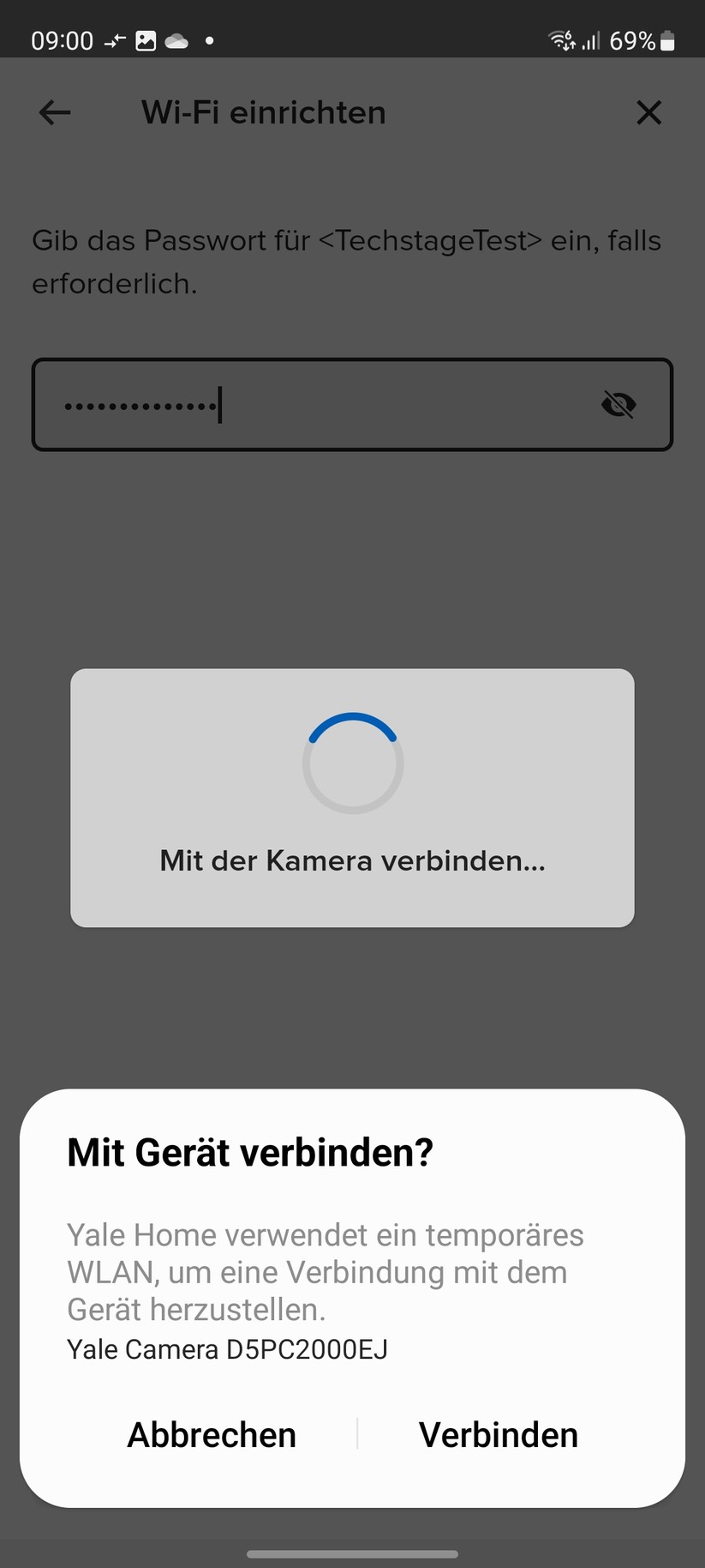 Yale Smart Outdoor Camera: Einrichtung und Einstellungen