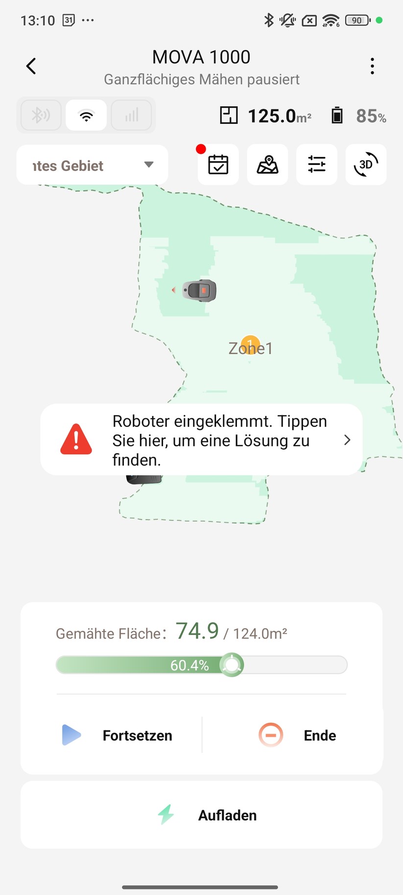 Mova 1000 – App