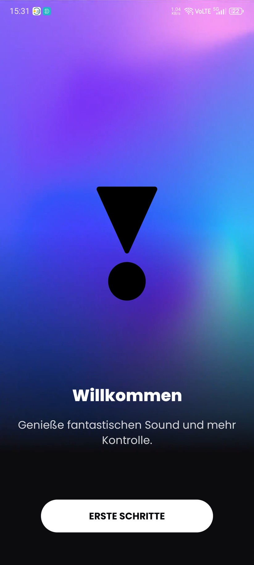 Die Einrichtung der Soundbar erfolgt mit der App JBL One