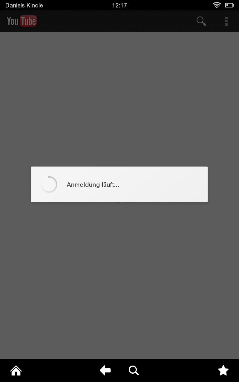 Youtube auf dem Kindle Fire HD