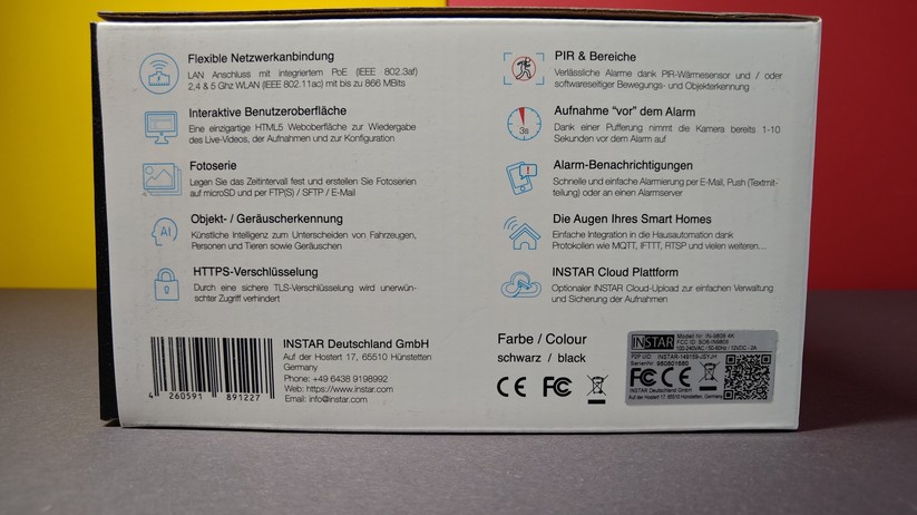 Instar IN-9808 4K im Test: Top-Überwachungskamera mit WDR, MQTT, Onvif & Homekit 