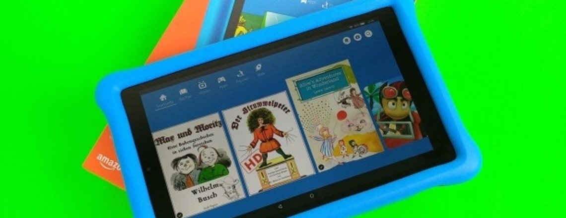 Amazon Fire HD 10 Kids Edition: kindertaugliches Tablet im Test