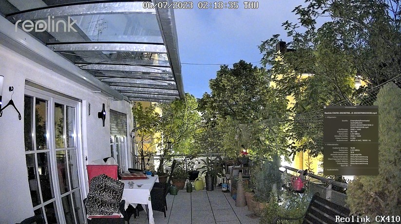 Reolink CX410: Nachtsicht in Farbe ohne Beleuchtung