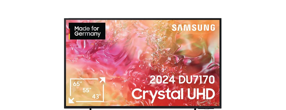 Top-Deal: Samsung 43" Crystal UHD 4K TV für 449 Euro