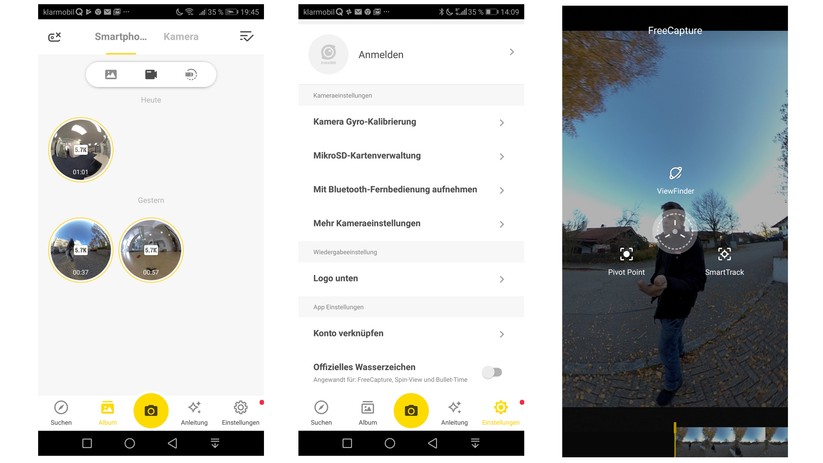Stellenweise ist die App etwas unübersichtlich.