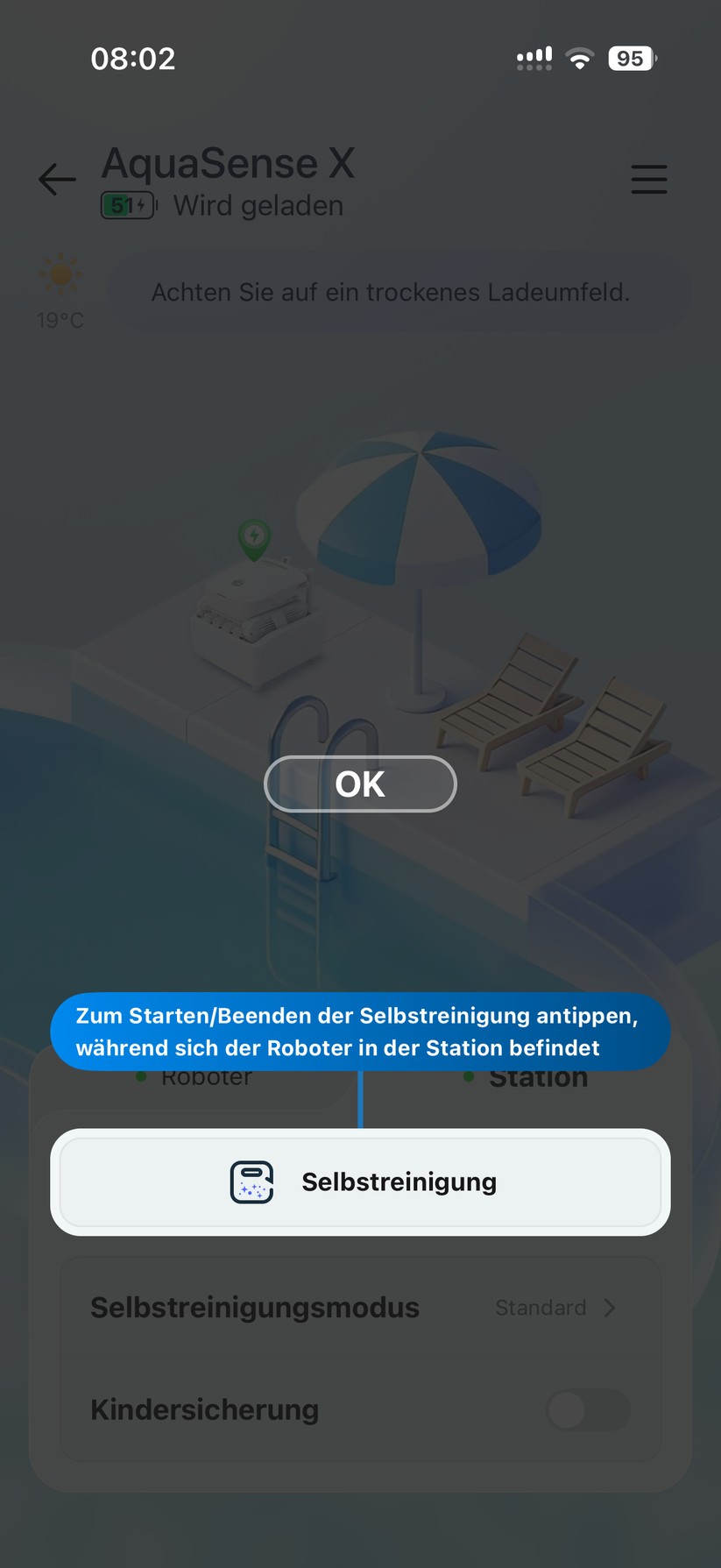 Beatbot Aquasense X - Bilder App