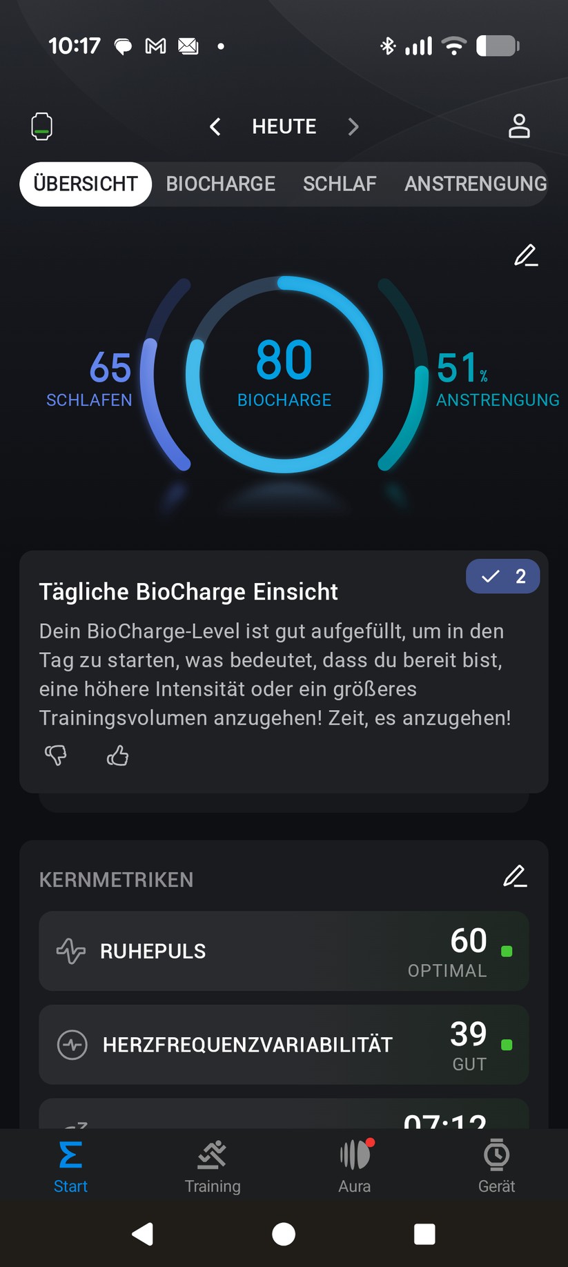 Amazfit Active 2 Square - App