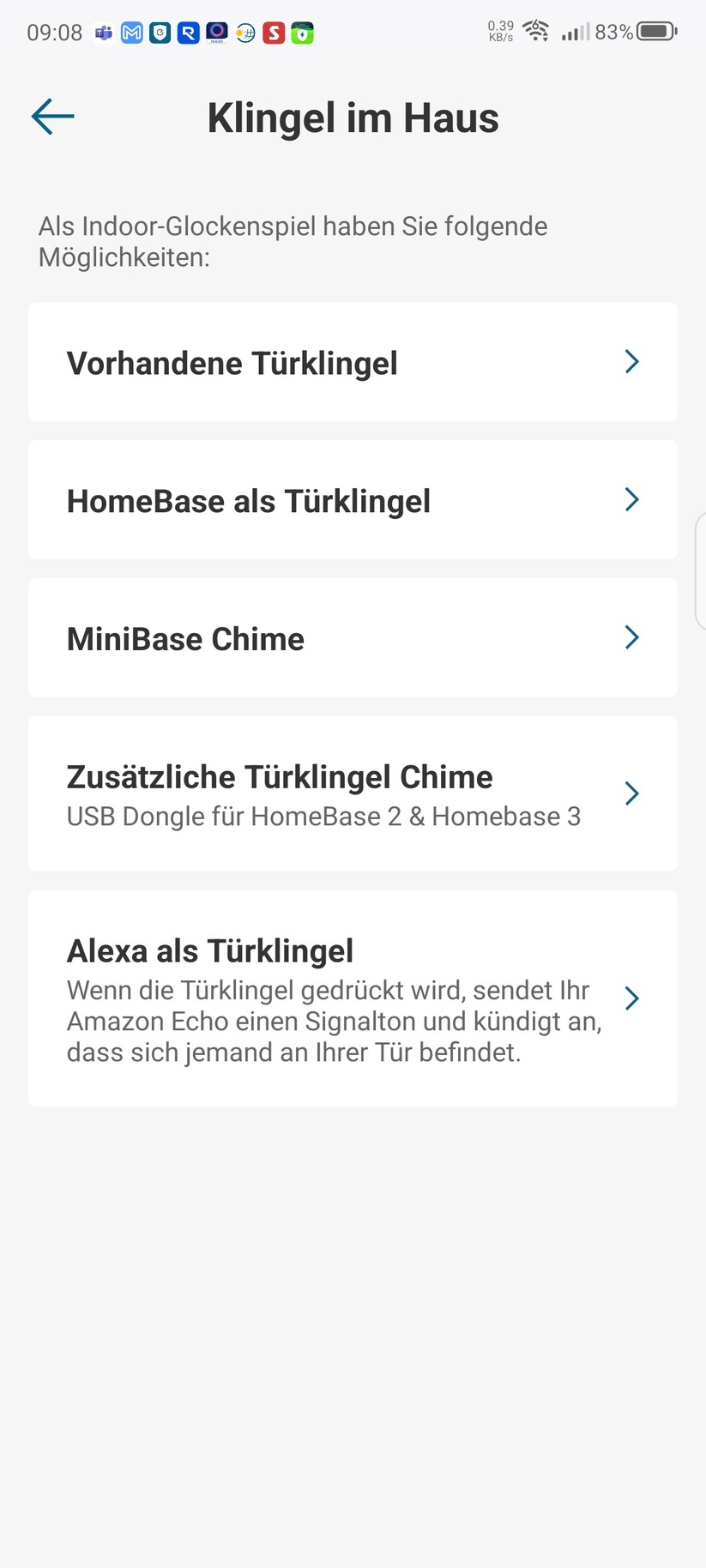 Eufy Video Doorbell E340: Konfiguration