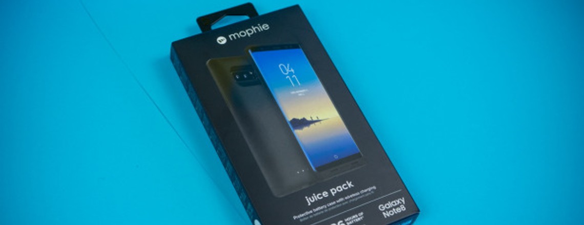 Hülle mit Akku: Mophie Juice Pack für Galaxy Note 8 im Test
