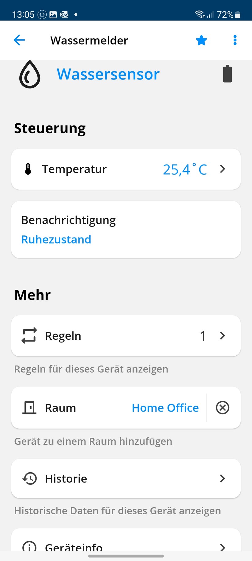 Fibaro Wassermelder mit Smart Home by Hornbach