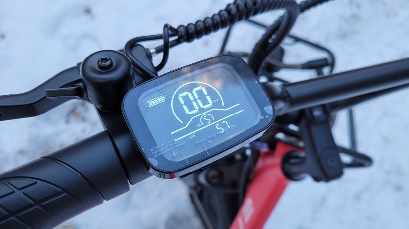  E-Bike mit Tiefeinstieg und Fat Tyres