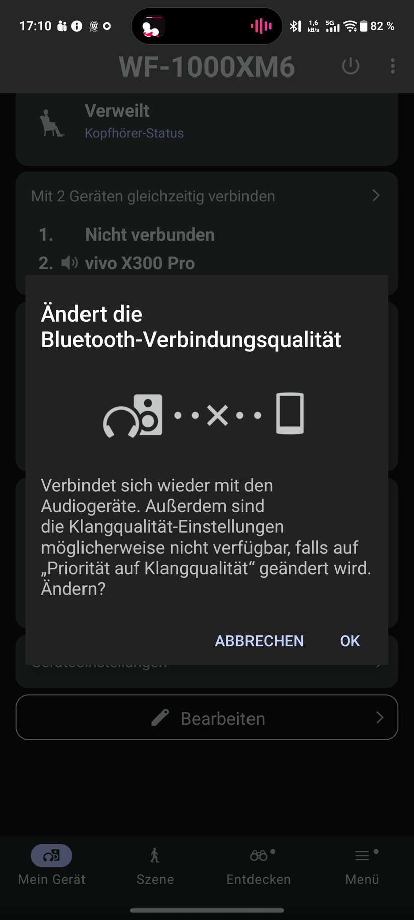 Sony 1000XM6 Screenshot
