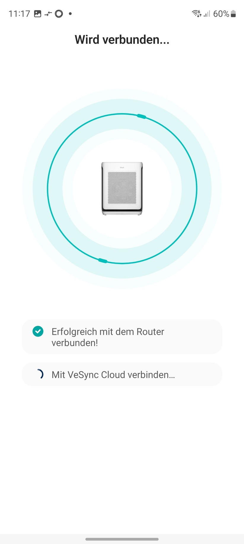 Levoit Vital 200S: App und Einstellungen