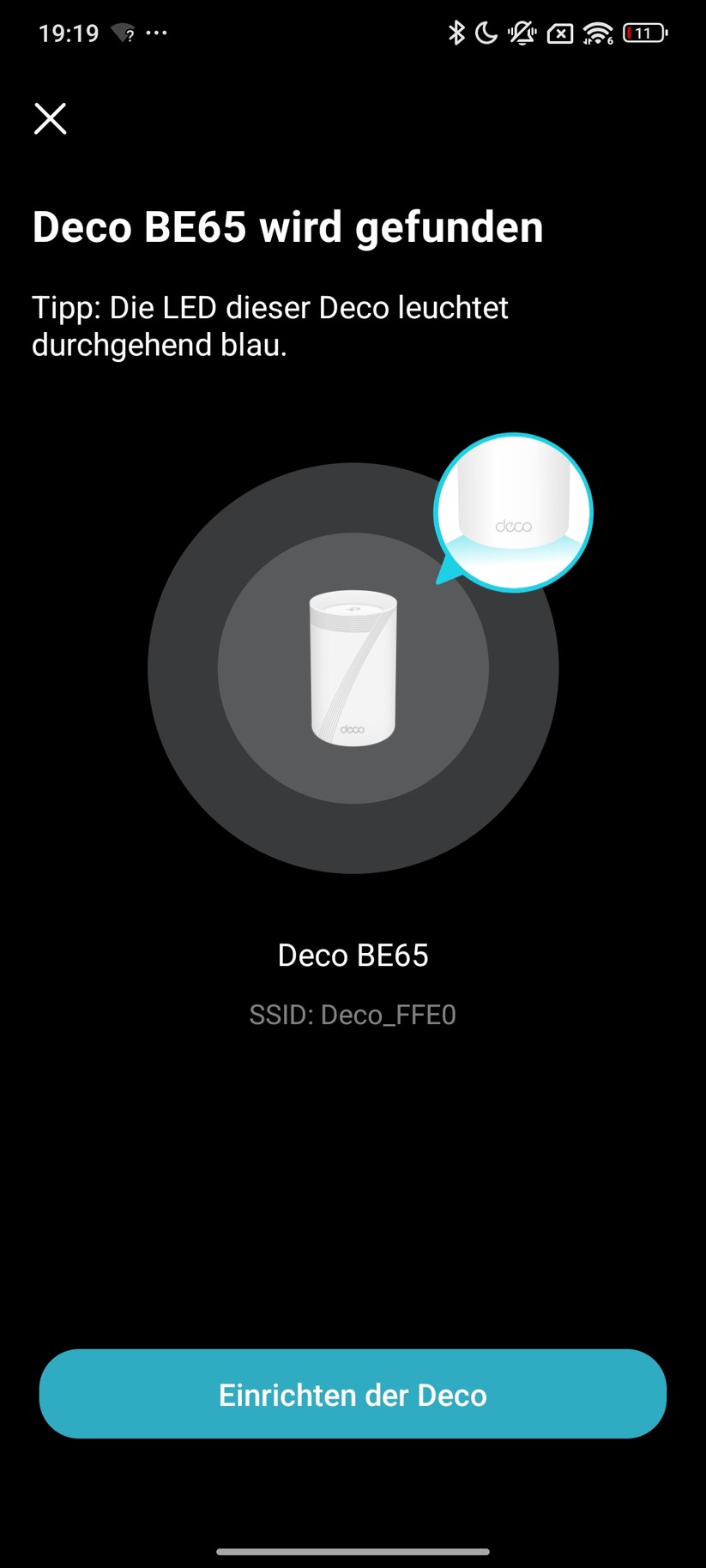 TP-Link Deco BE65 – App & Weboberfläche