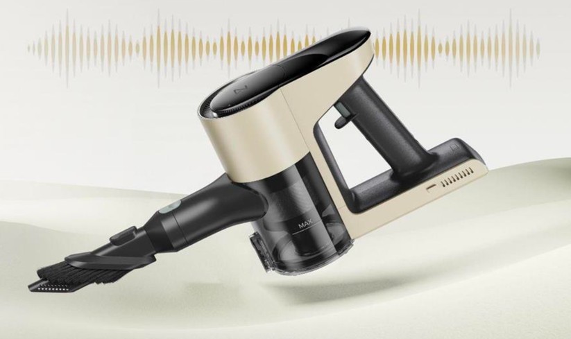 Selbst in Fugen kommt man mit dem Roborock H5.