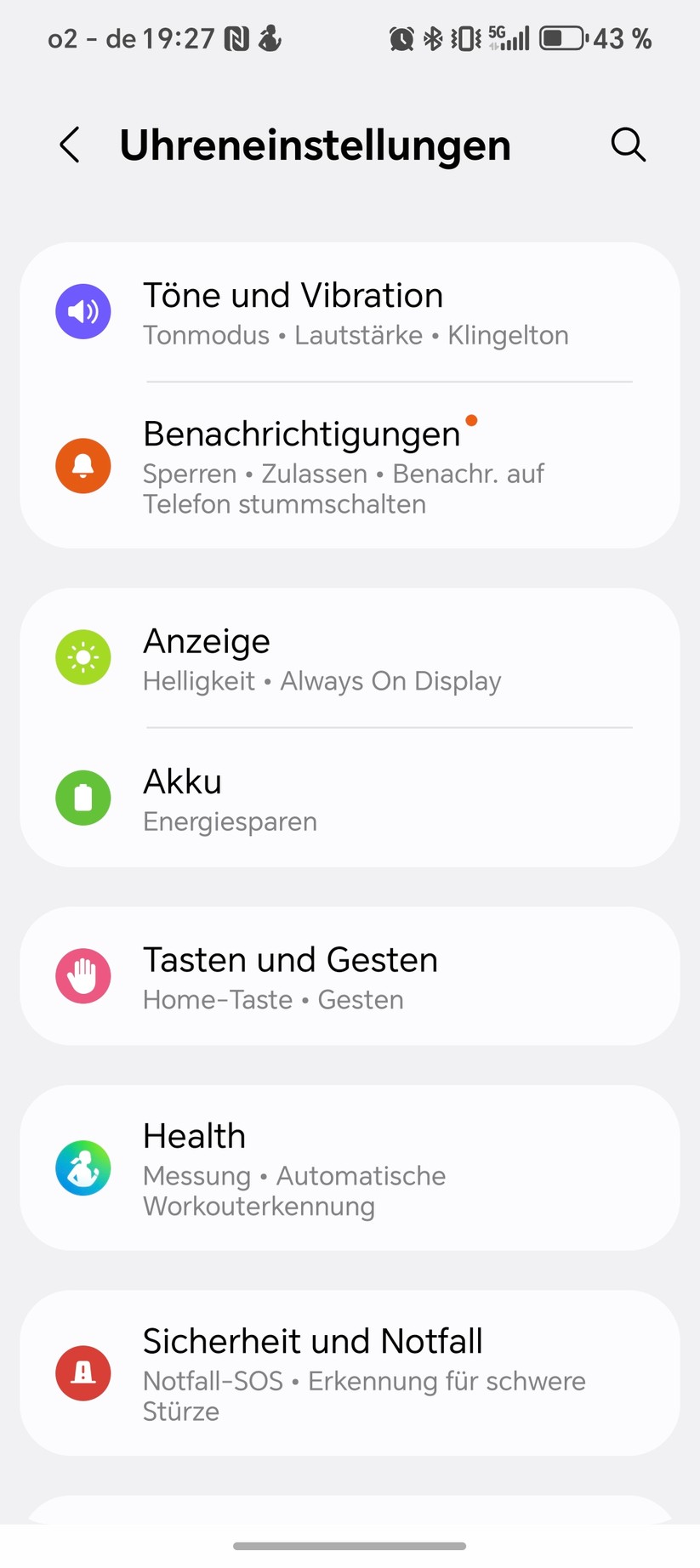 Samsung Galaxy Watch 8 - App