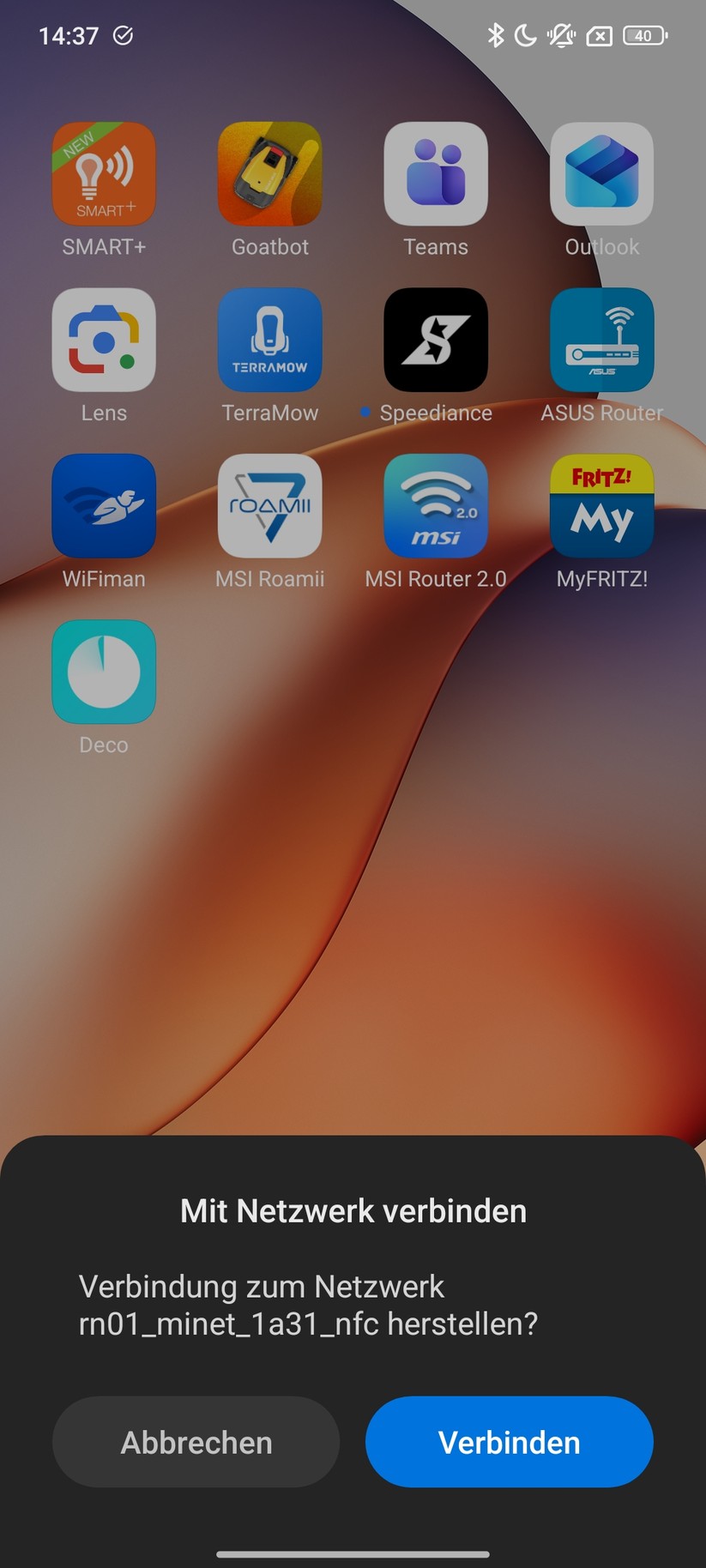 Xiaomi BE3600 Pro – App