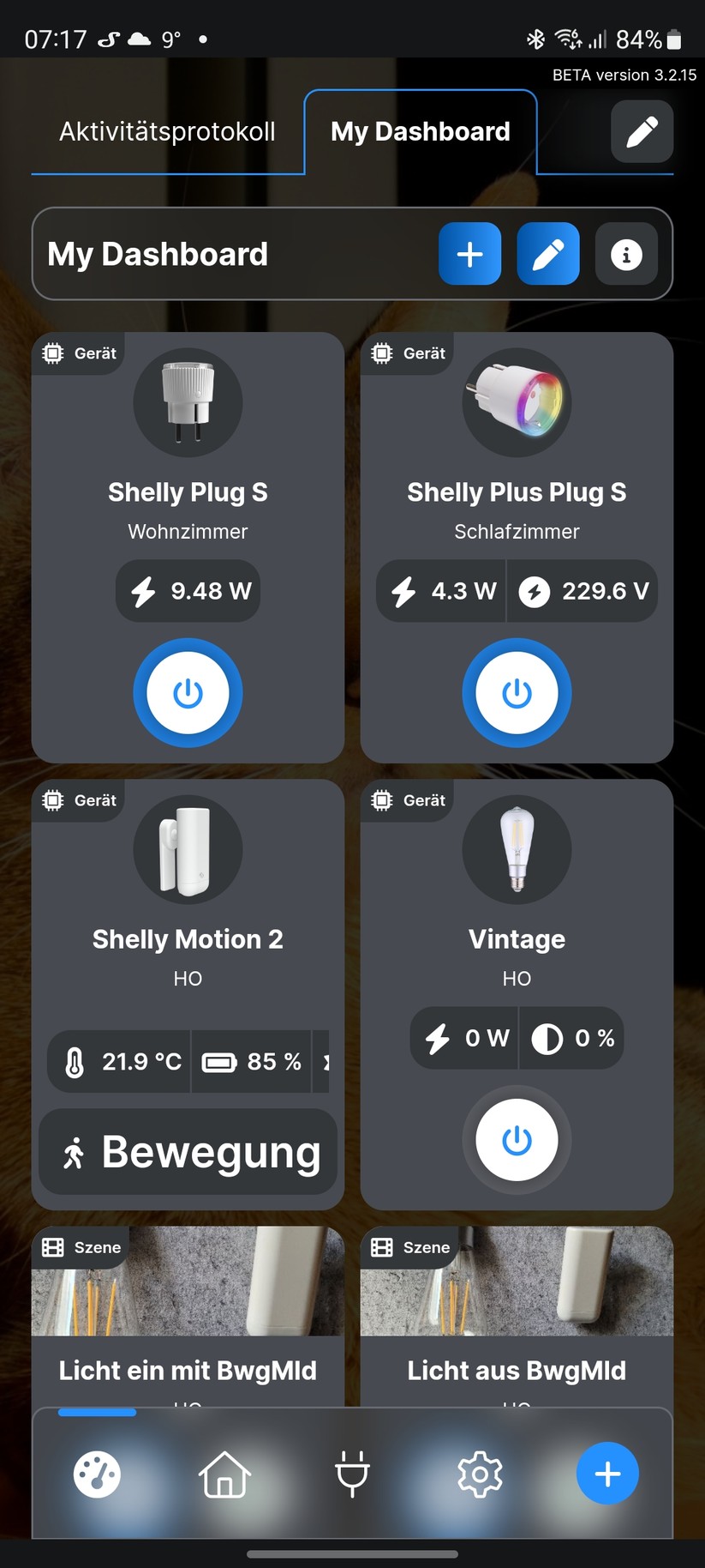 Die Shelly-App Smart Control bietet zahlreiche Statistiken zum Stromverbrauch. Nutzer können auch Tarife angeben und erhalten somit auch Informationen zu den Kosten.