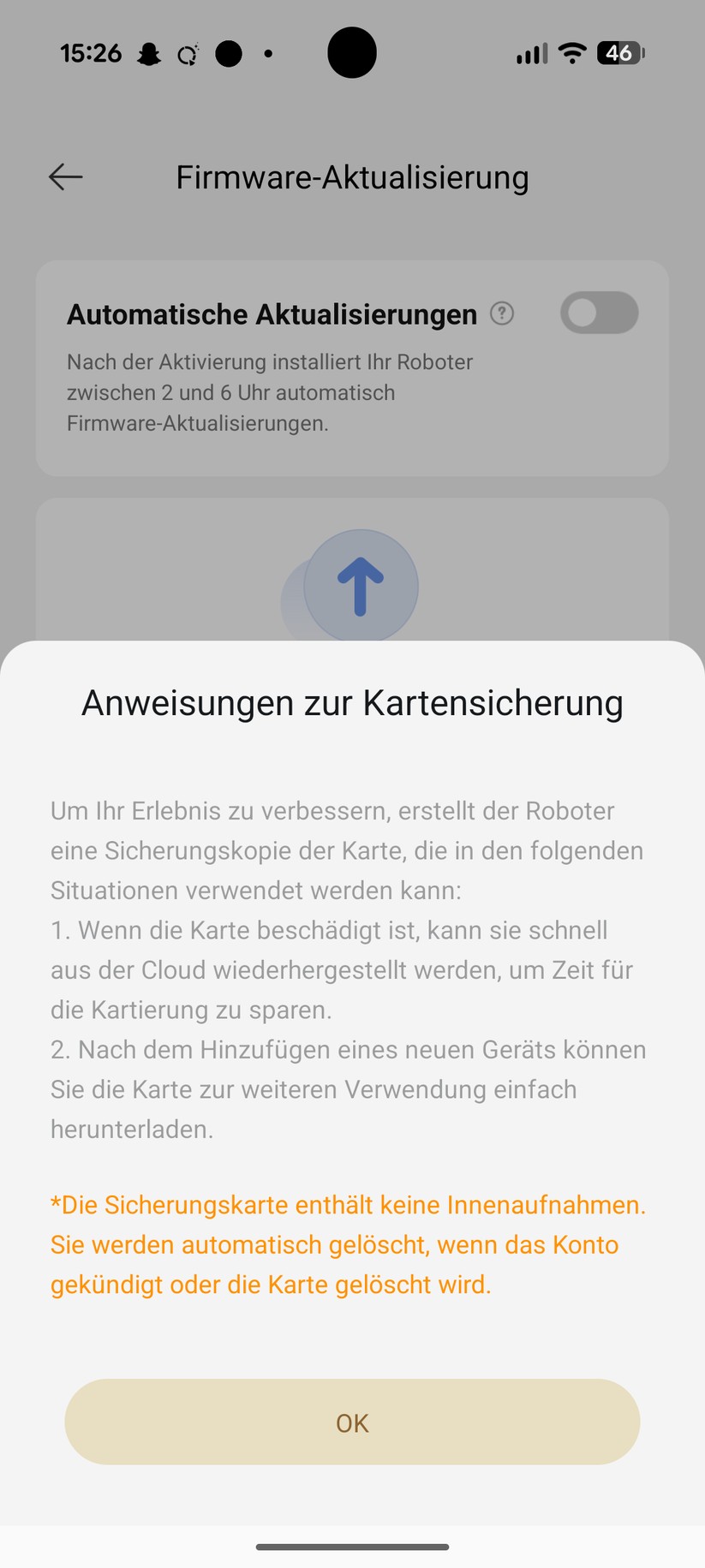 Dreame Matrix 10 Ultra – App & Einrichtung