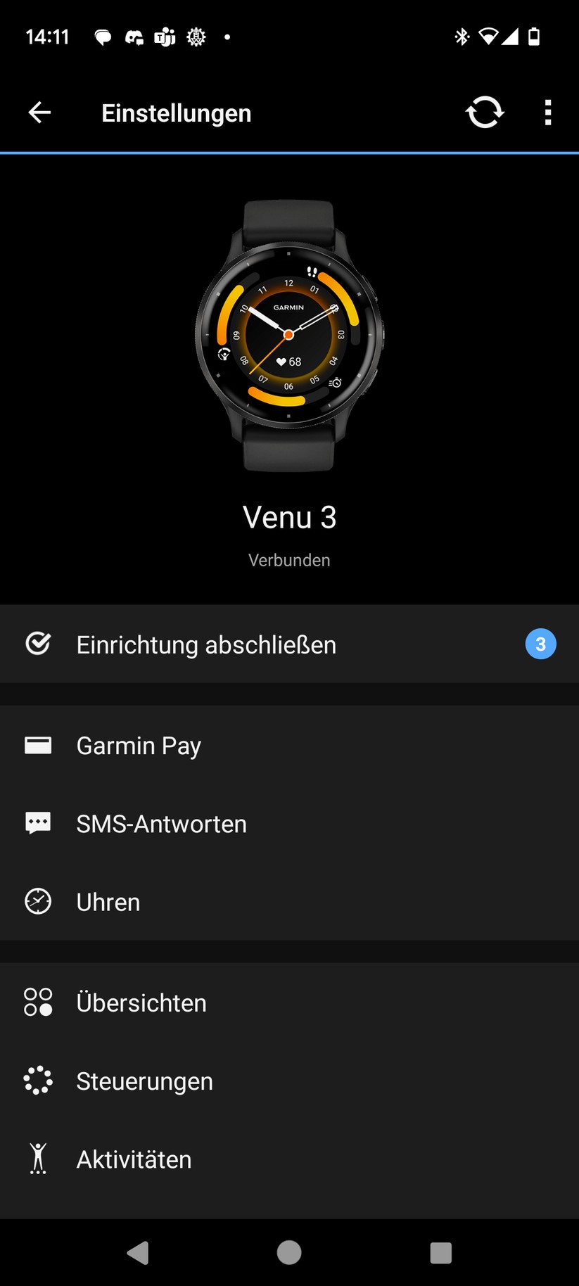 Garmin Venu 3 - App