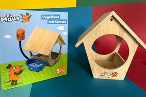 Die Maus Vogelhaus mit Kamera im Test: günstig, ohne WLAN, toll für Kids