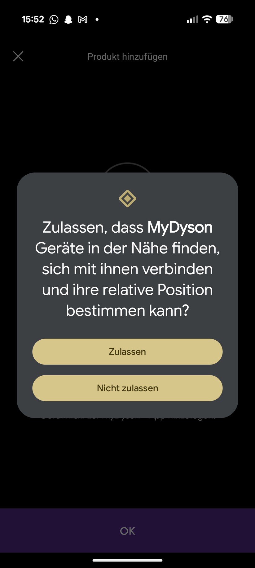 Dyson Spot + Scrub AI – App & Einrichtung