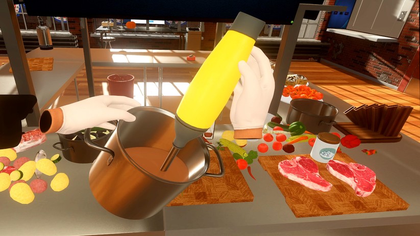 Mit über 80 Rezepten und 140 Zutaten macht der Cooking Simulator seinem Namen alle Ehre.