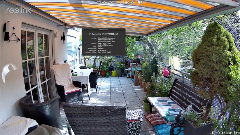 Reolink E1 Outdoor Pro: Dank Onvif-Kompatibilität können Anwender die Reolink-Kamera auch mit Dritthersteller-Lösungen wie Synology Surveillance Station betreiben. Onvif kann man über die Desktop-Anwendung aktivieren.