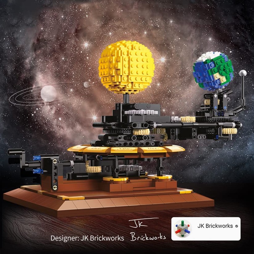 CADA Klemmbaustein-Set Sonnensystem