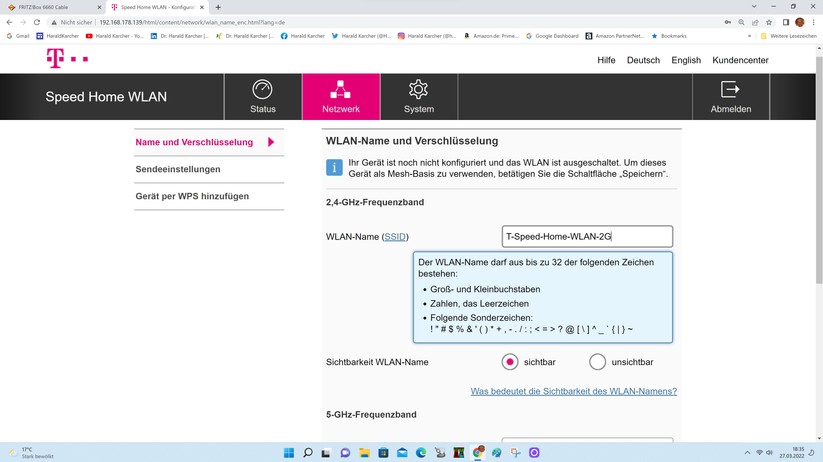 Telekom Speed Home WLAN - Einrichtung und Konfiguration 