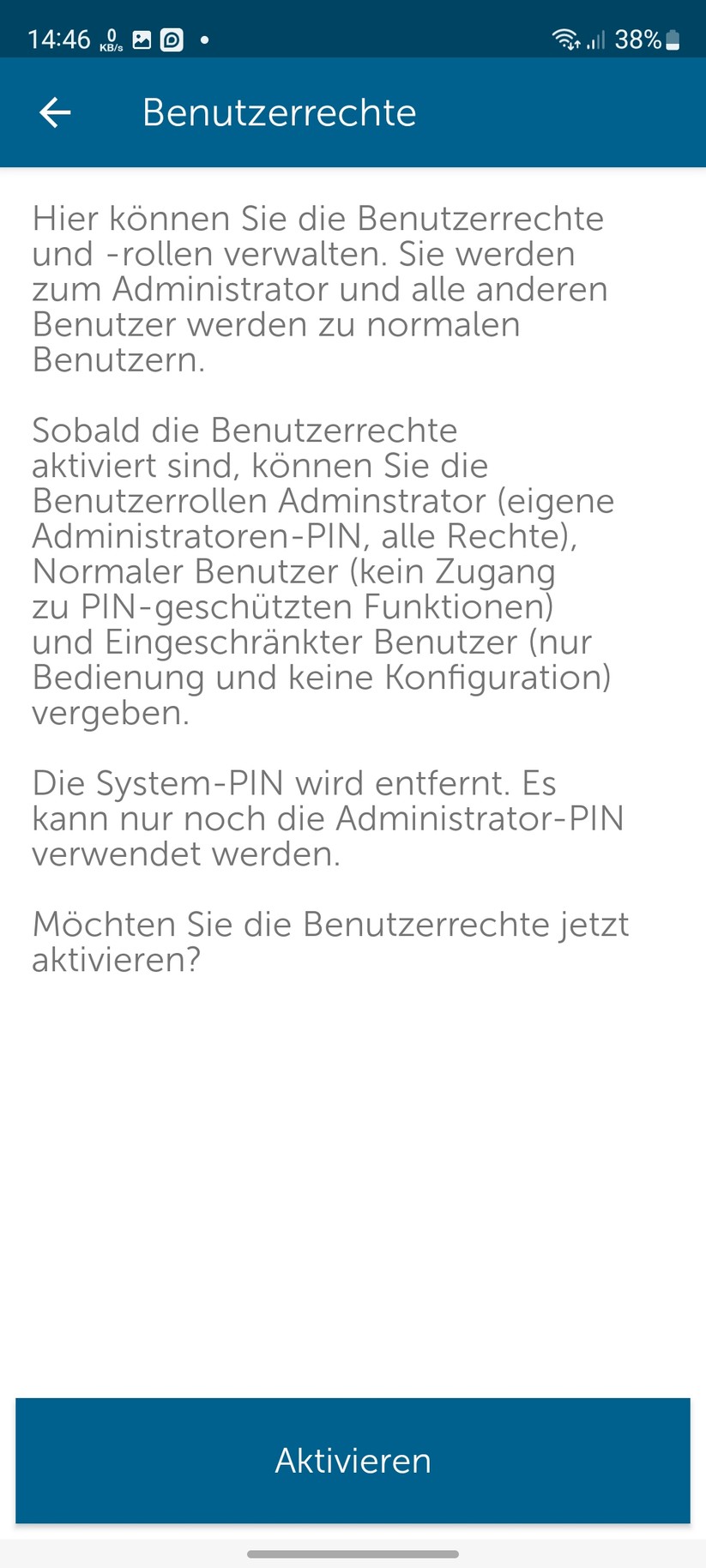 Homematic IP Evo: Einstellungen