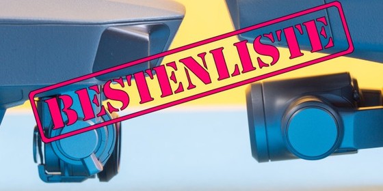 Bestenliste: die Top 8 Video-Drohnen für unterwegs