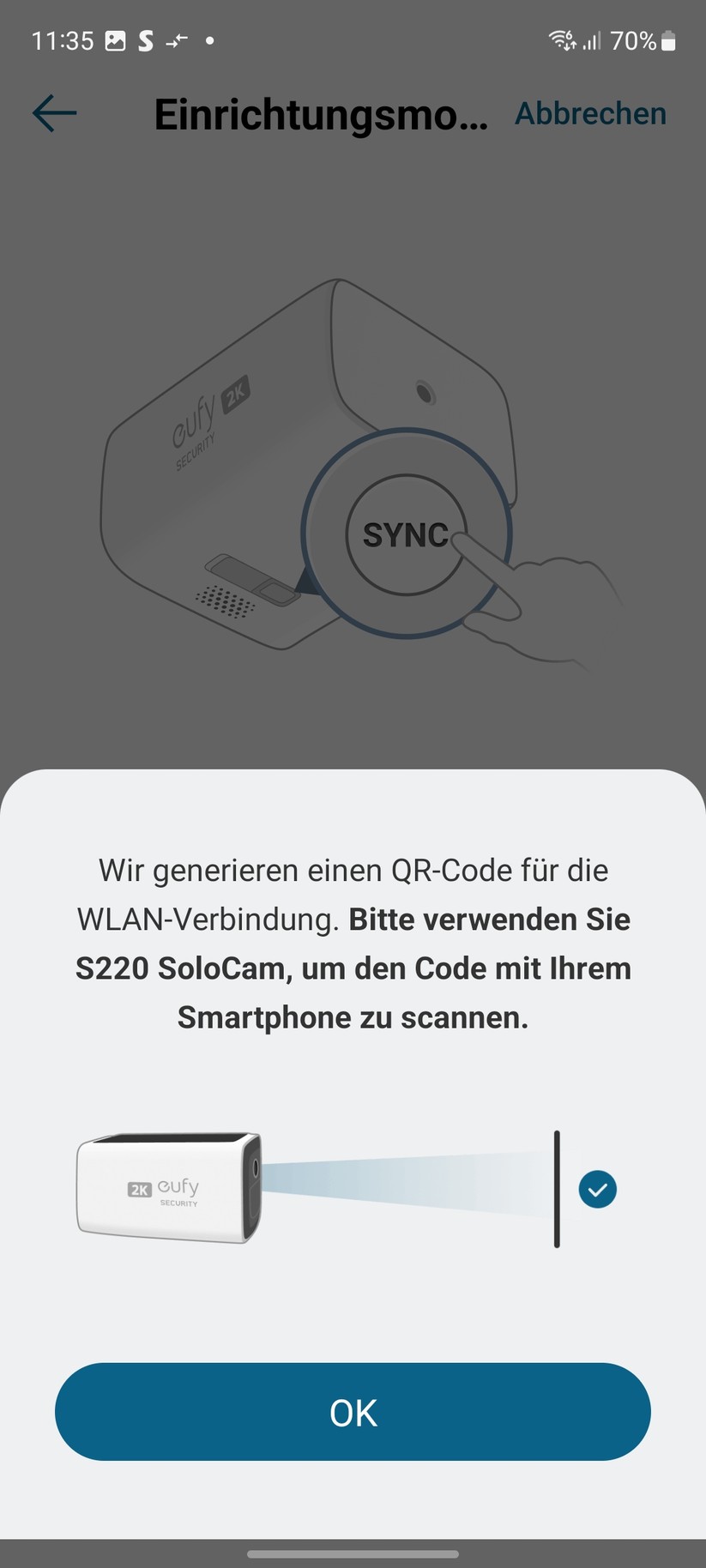 Eufy Solocam S220: Einrichtung und Einstellungen