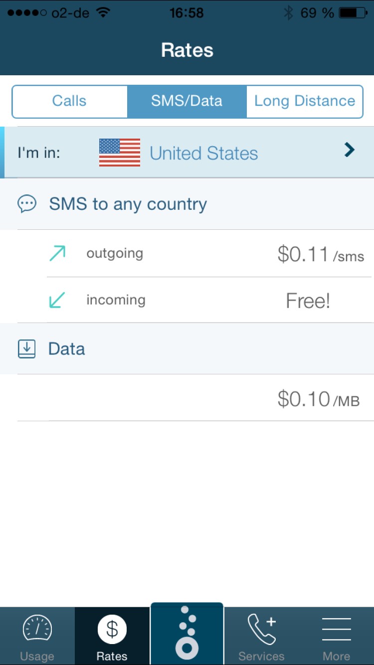 KnowRoaming: App