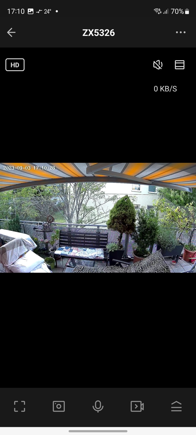 Visortech Floodlight Cam ZX-5326: Einrichtung und App-Einstellungen