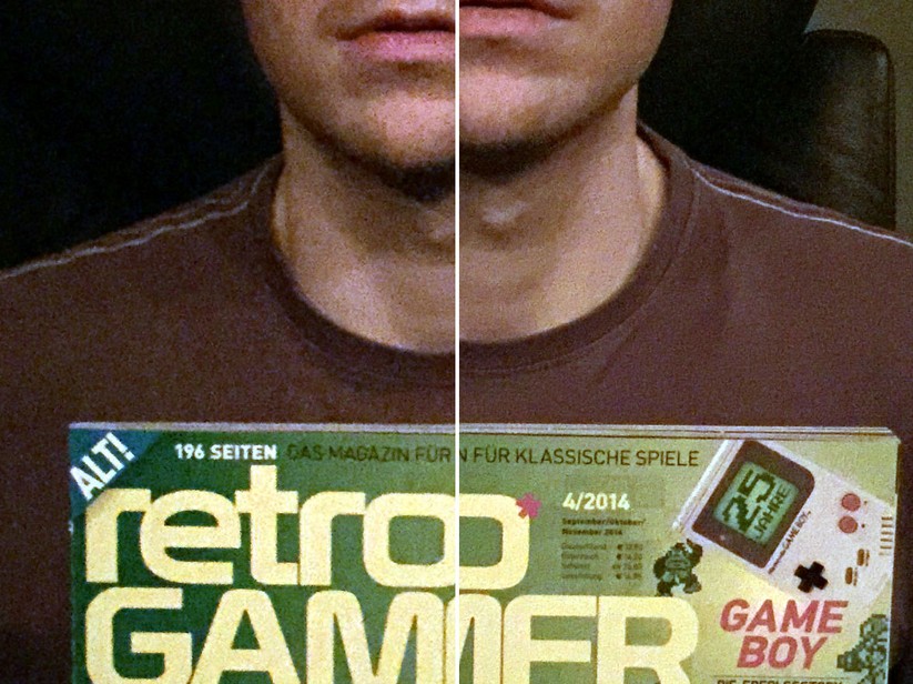 Bildqualität: iPhone 6 (links) gegen iPhone 6 Plus (rechts)