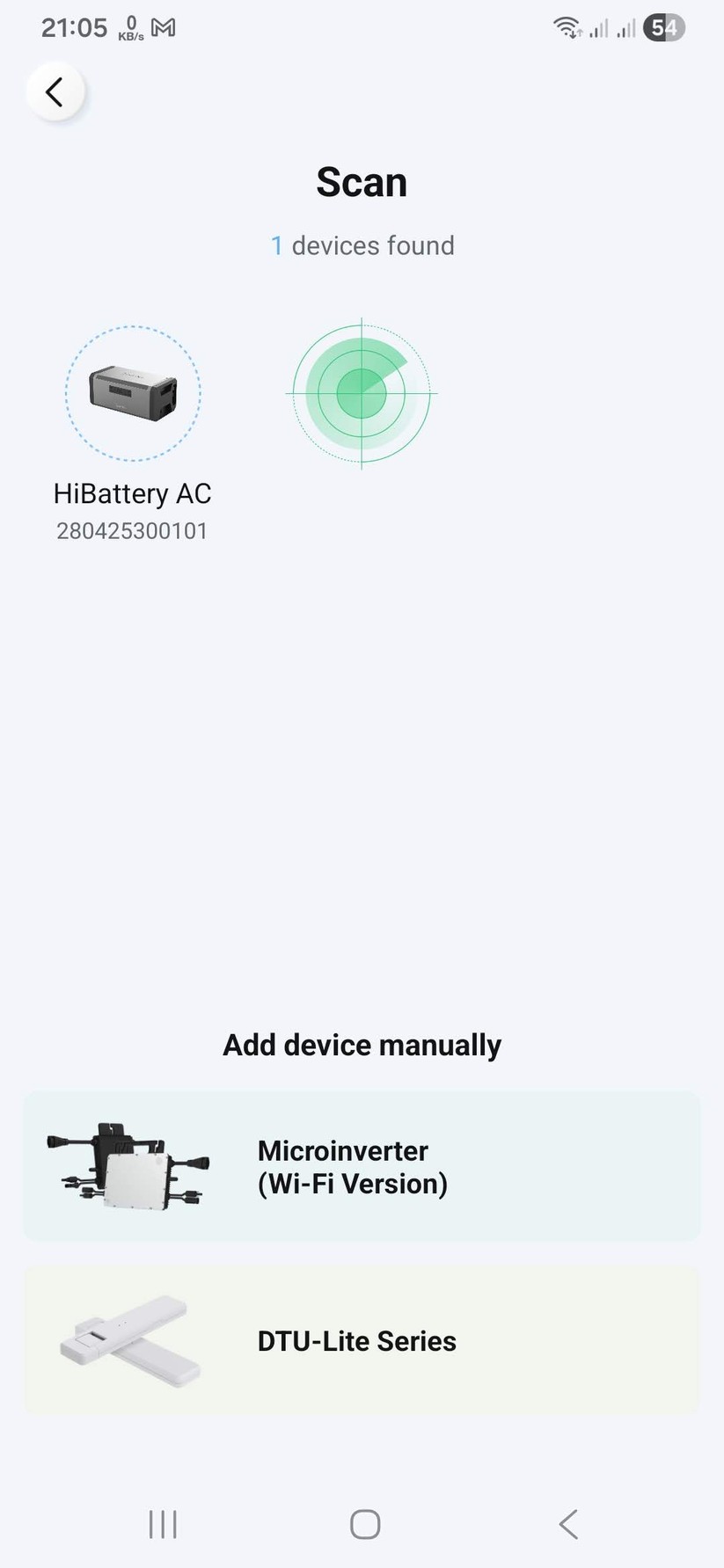 Die Inbetriebnahme und Konfiguration der Hoymiles Hi Battery erfolgt mit der App S-Miles Home.