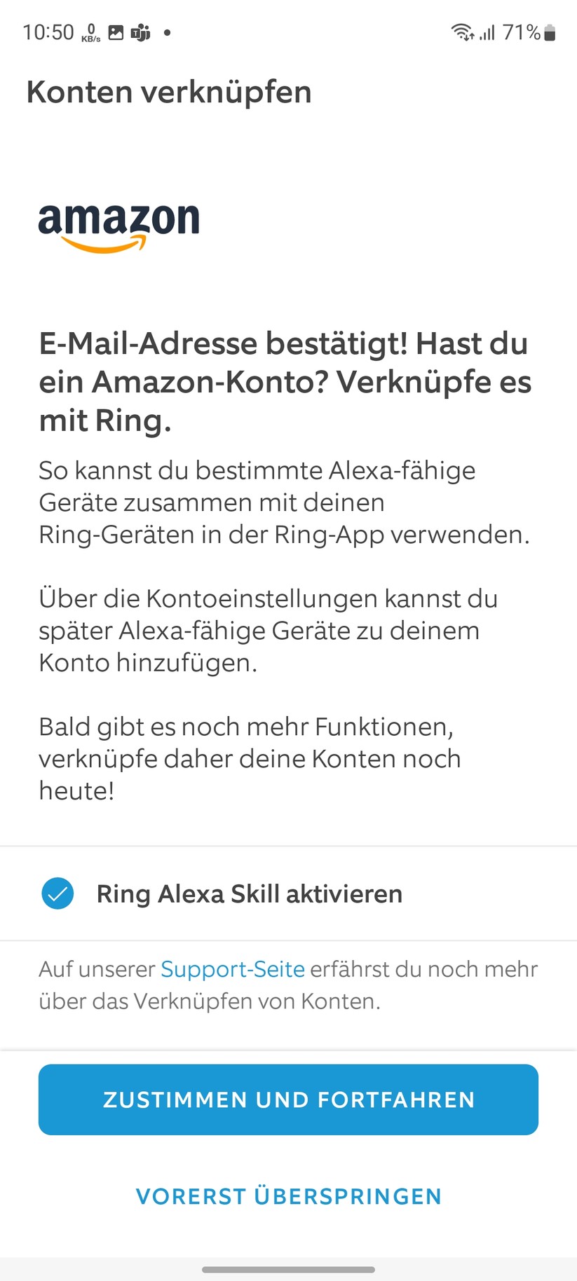 Ring Doorbell 4: Einrichtung