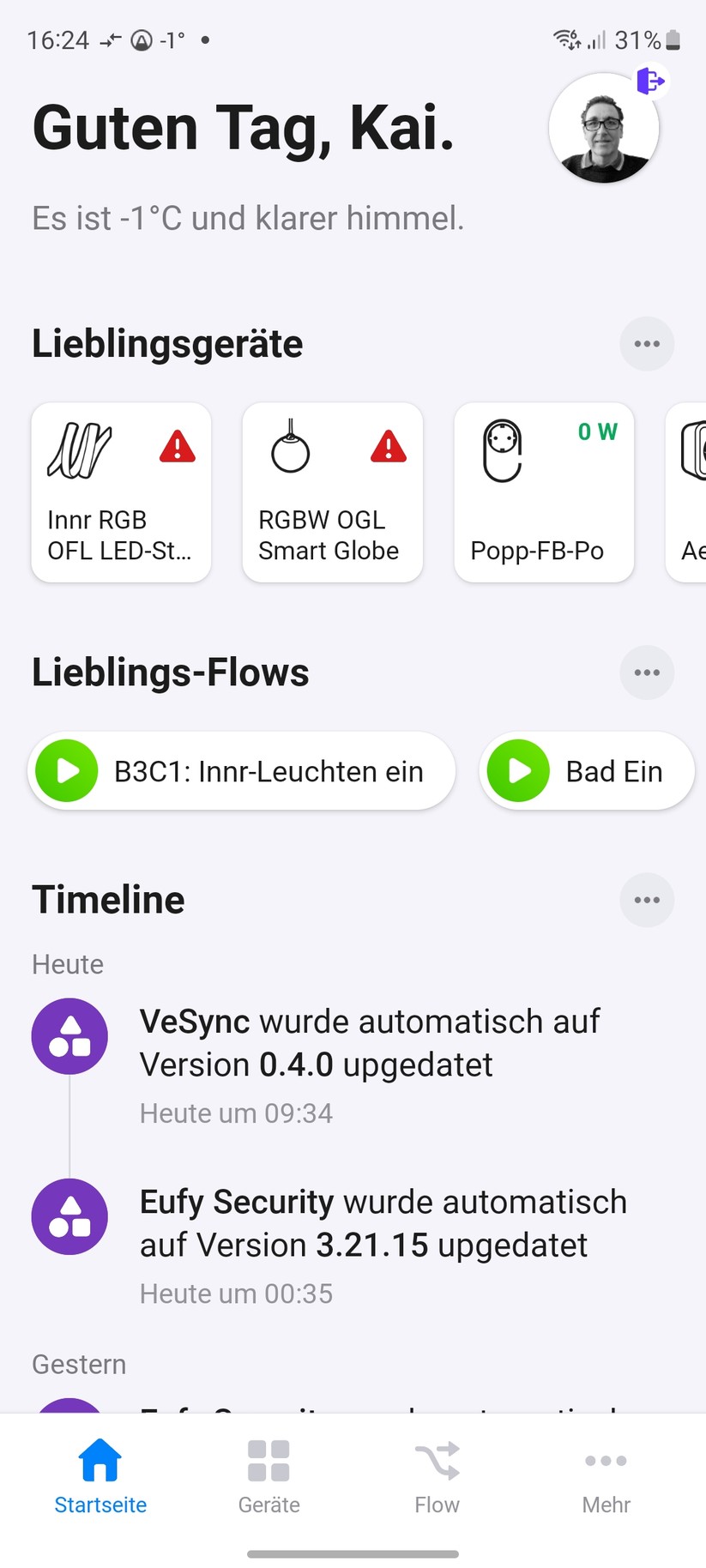 Homey Pro: Einrichtung