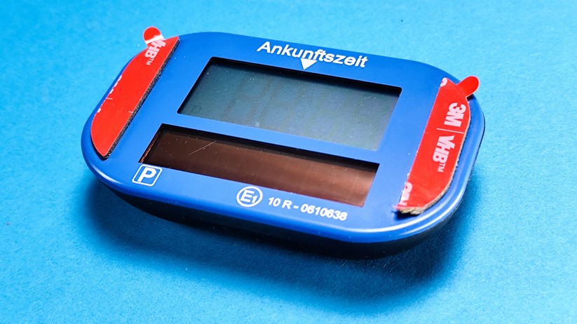 Parkscheibe mit Solar von Lescars