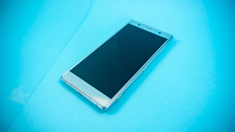 Vordere Seite des Sony Xperia XZ2 Premium