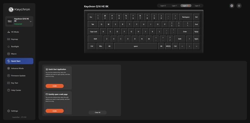 Keychron Q16 HE 8K - Bilder App
