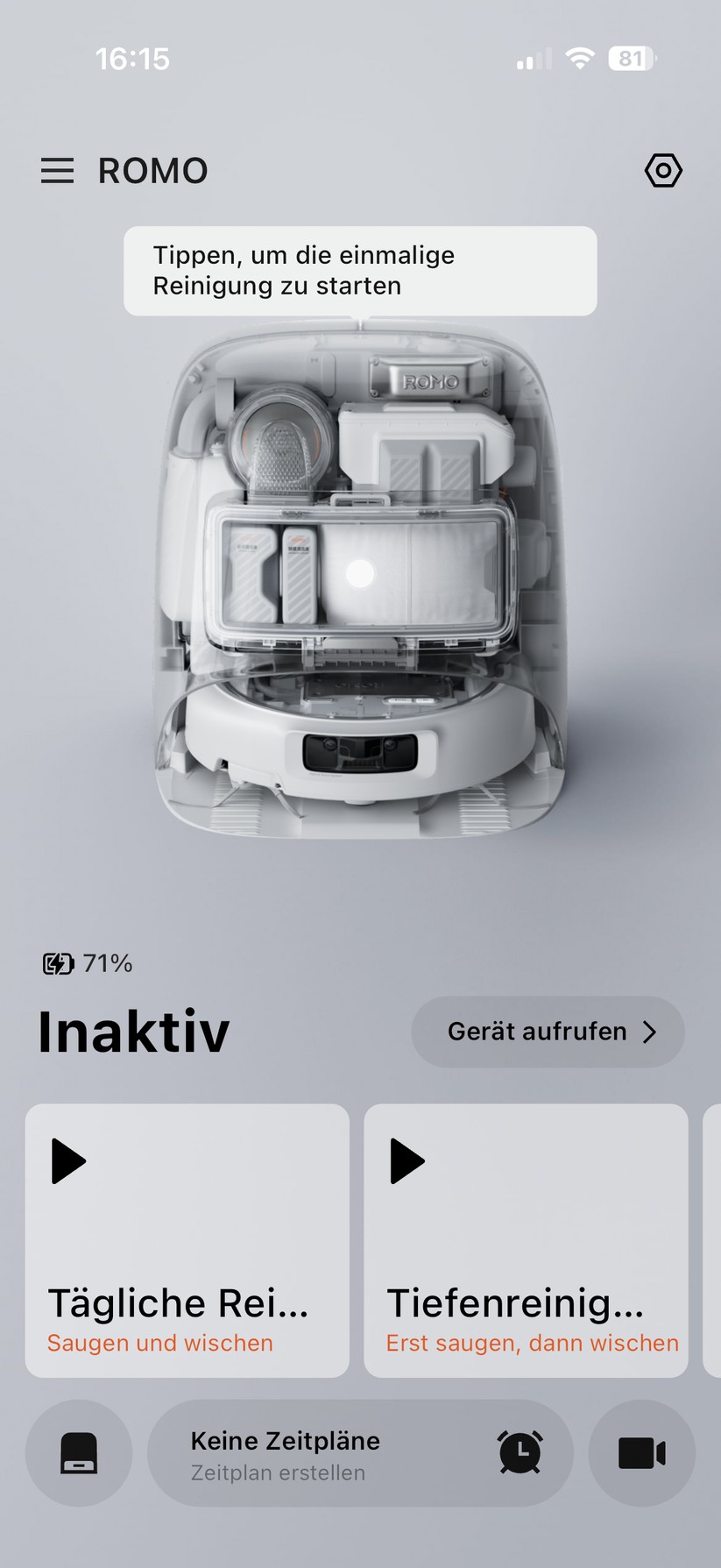 DJI Romo P – App & Einrichtung