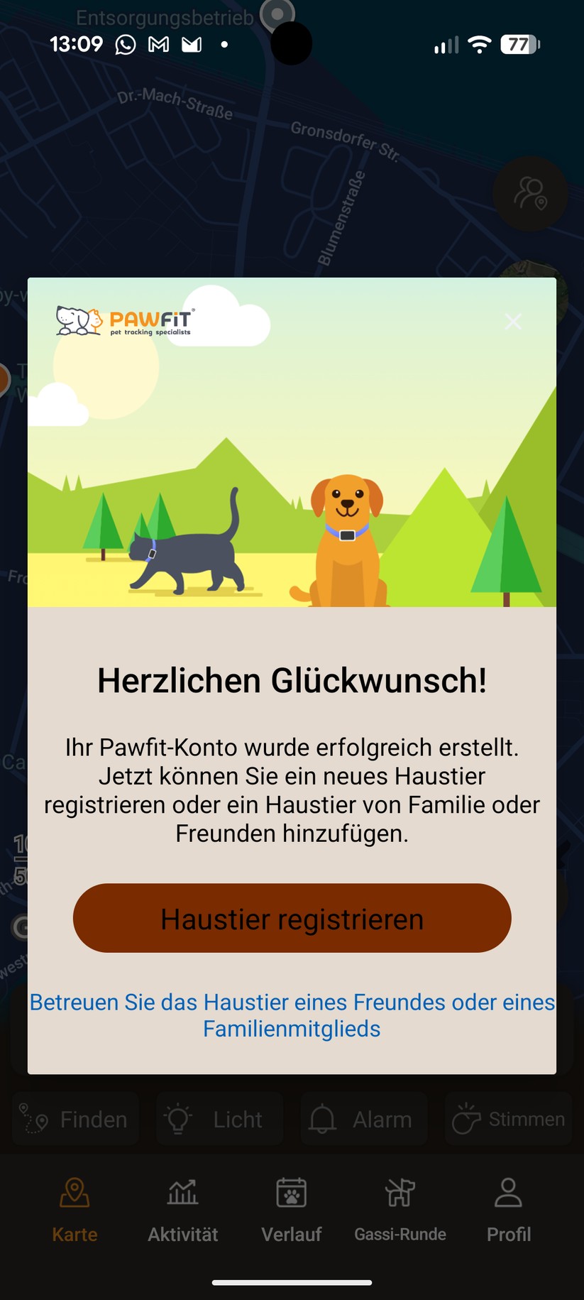Pawfit Lite – Bilderstrecke